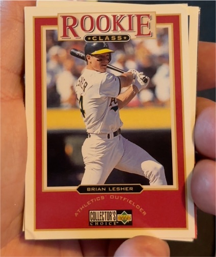 1997 Upper Deck Collector's Choice #24 Brian Lesher — front
