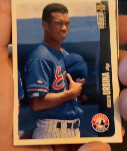 1996 Collector's Choice #217 Ugueth Urbina — front