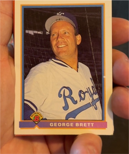 1991 Bowman #300 George Brett — front