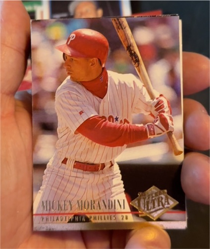 1994 Fleer Ultra #250 Mickey Morandini — front