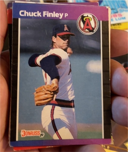 1989 Donruss #226 Chuck Finley — front