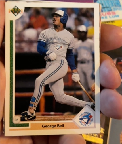 1991 Upper Deck #532 George Bell — front