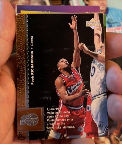 1996-97 Upper Deck #234 Pooh Richardson — front