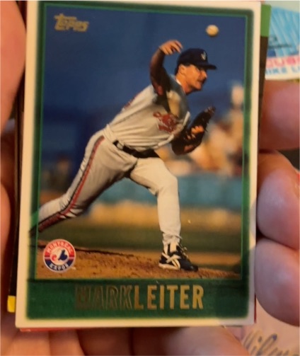 1997 Topps #327 Mark Leiter — front