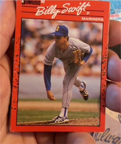 1990 Donruss #566 Bill Swift — front