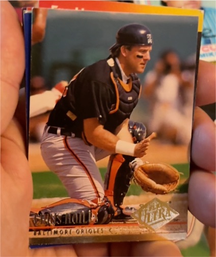 1994 Fleer Ultra #2 Chris Hoiles — front