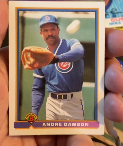 1991 Bowman #429 Andre Dawson — front