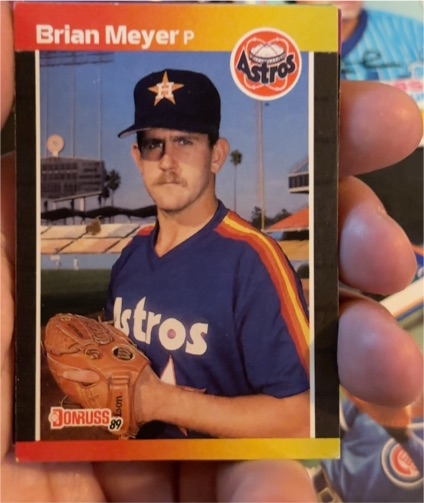 1989 Donruss #640 Brian Meyer — front