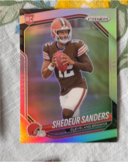 2025 Panini Prizm #302 Shedeur Sanders — front
