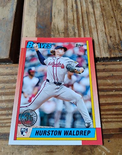 2025 Topps Series 1 #T90-18 Hurston Waldrep — front