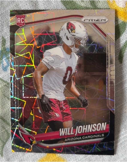 2025 Panini Prizm #370 Will Johnson — front