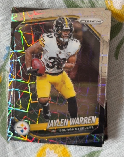 2025 Panini Prizm #293 Jaylen Warren — front