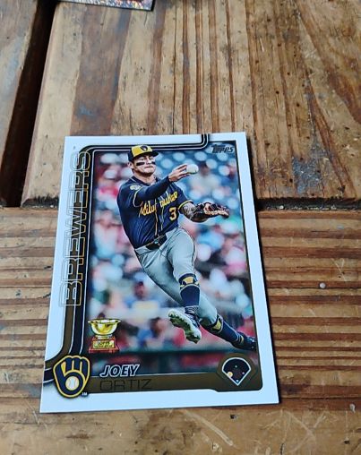 2025 Topps Series 1 #165 Joey Ortiz — front