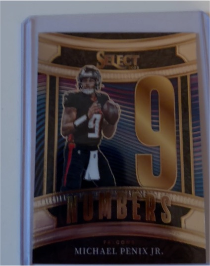 2025 Panini Select #1 Michael Penix Jr. — front