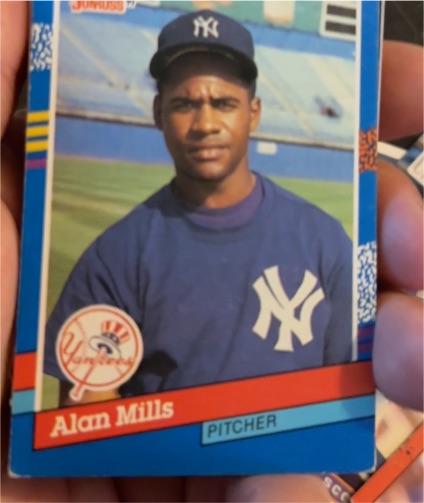 1991 Donruss #338 Alan Mills — front