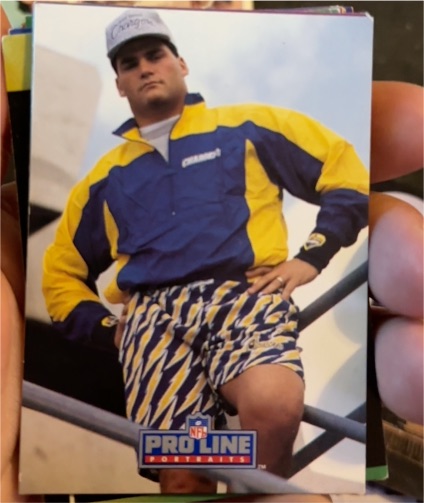 1991 Pro Line Portraits #80 Burt Grossman — front