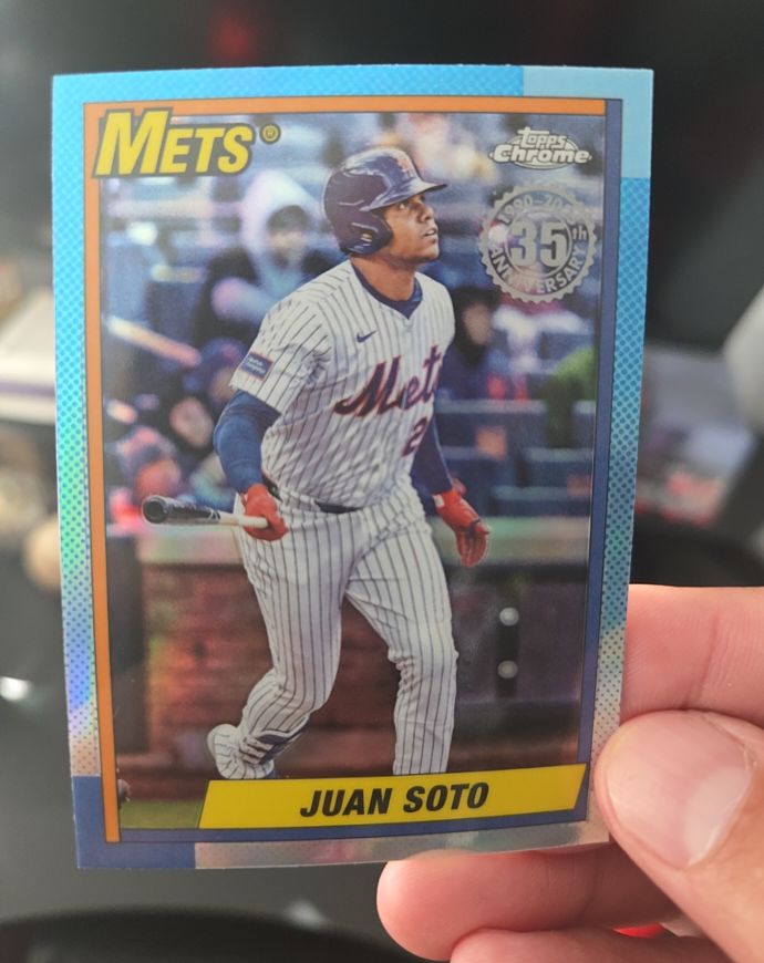 2025 Topps Chrome Update #90CU-4 Juan Soto — front