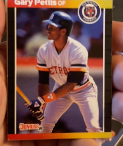 1989 Donruss #60 Gary Pettis — front