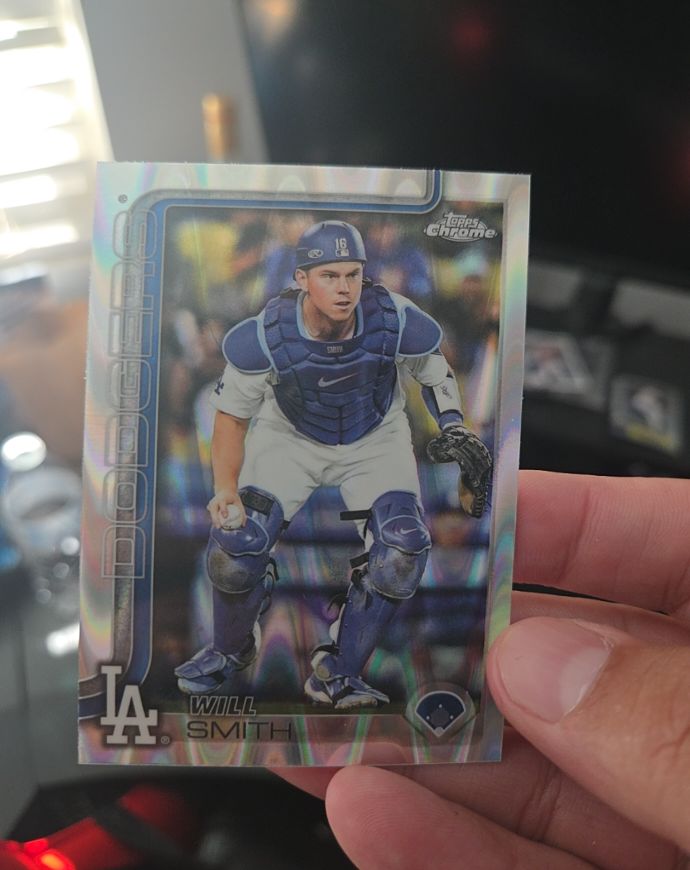 2025 Topps Chrome Update #USC196 Will Smith — front