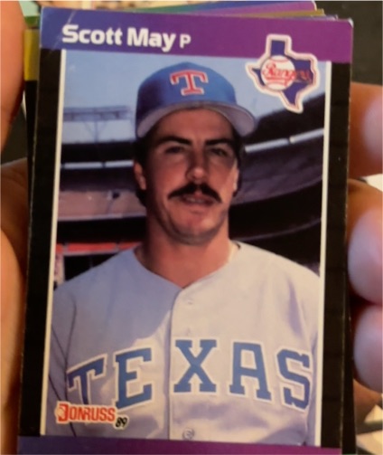 1989 Donruss #636 Scott May — front