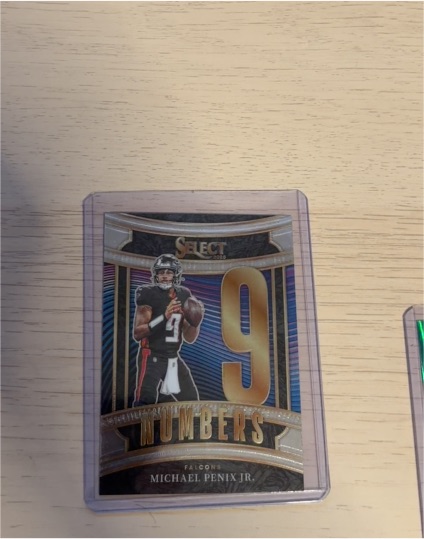 2025 Panini Select #1 Michael Penix Jr. — front