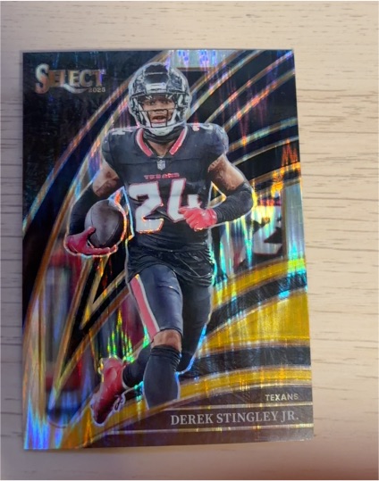 2025 Panini Select #235 Derek Stingley Jr. Club Level — front