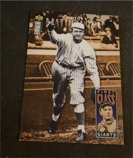 1996 Upper Deck Collector's Choice #503 Christy Mathewson — front