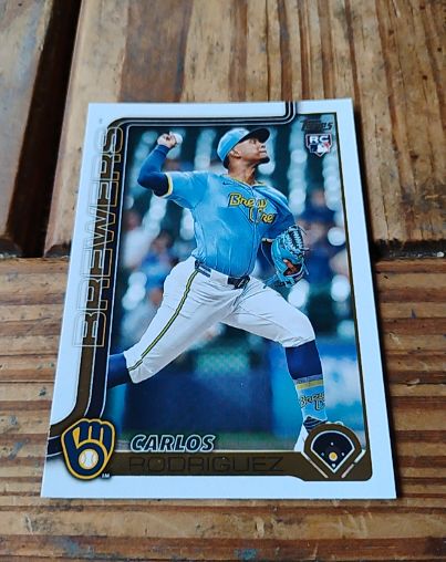 2025 Topps Series 1 #16 Carlos Rodriguez — front