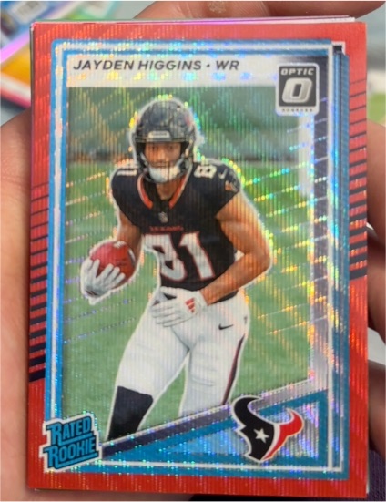 2025 Panini Donruss Optic #334 Jayden Higgins — front