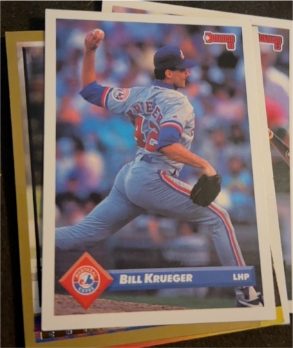 1993 Donruss #352 Bill Krueger — front