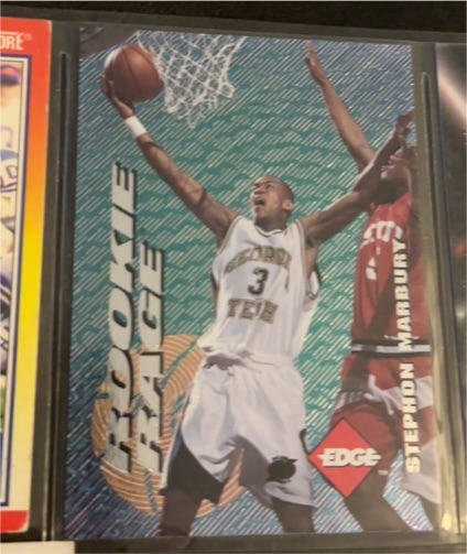 1996 Collector's Edge Rookie Rage #26 Stephon Marbury — front