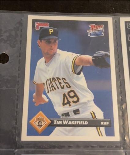 1993 Donruss #61 Tim Wakefield Rated Rookie — front