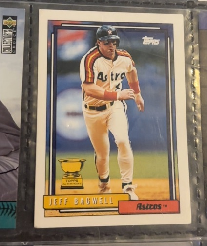 1992 Topps #520 Jeff Bagwell — front