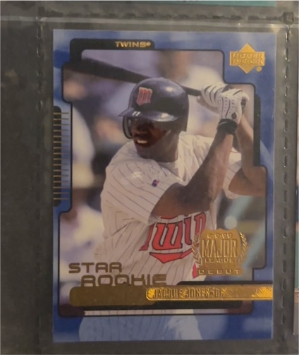 2000 Upper Deck #20 Jacque Jones — front