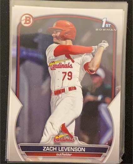 2023 Bowman Draft #BD-149 Zach Levenson — front