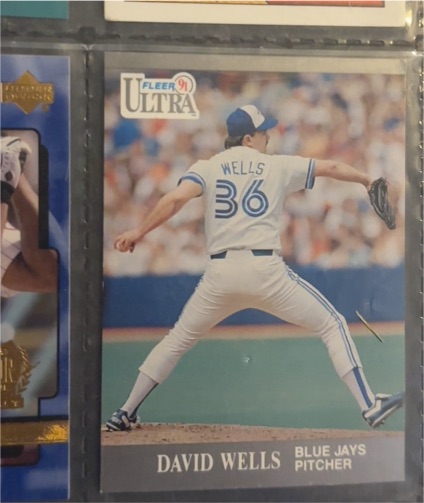 1991 Fleer Ultra #370 David Wells — front