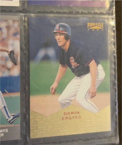 1997 Pinnacle #199 Darin Erstad — front