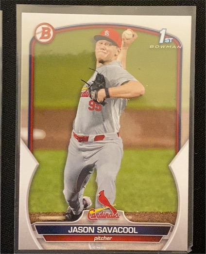2023 Bowman Draft #BD-200 Jason Savacool — front