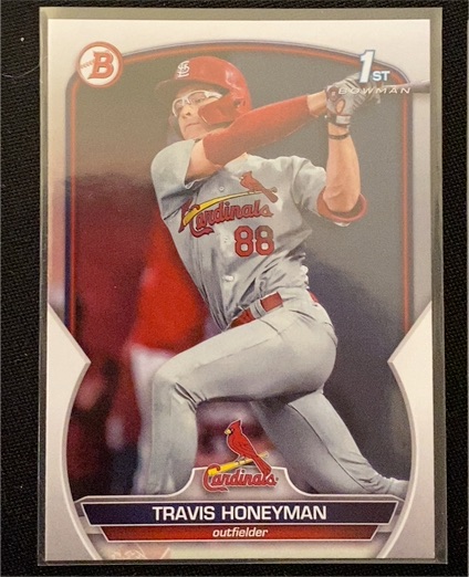 2023 Bowman Draft #BD-95 Travis Honeyman — front