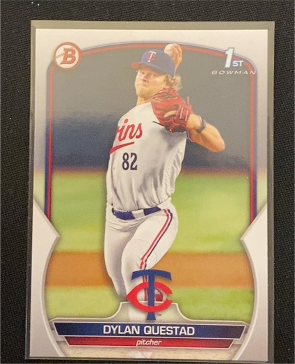 2023 Bowman Draft #BD-25 Dylan Questad — front