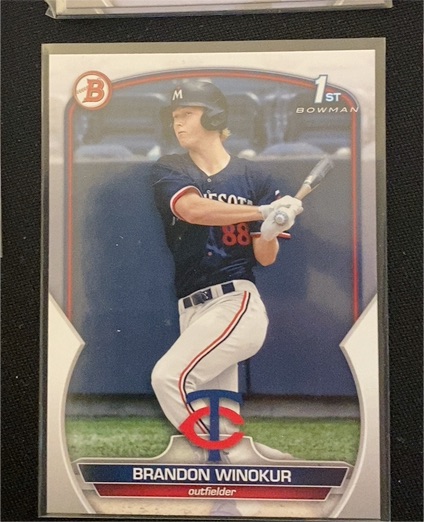 2023 Bowman Draft #BD-69 Brandon Winokur — front