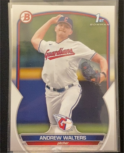 2023 Bowman Draft #BD-184 Andrew Walters — front