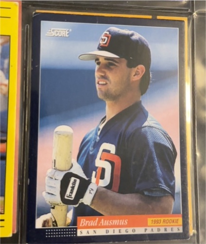 1994 Score #579 Brad Ausmus — front