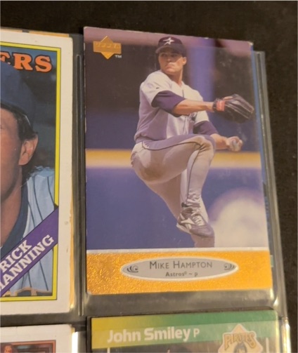 1993 Upper Deck Traded #58T Mike Hampton — front