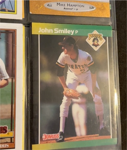 1989 Donruss #89 John Smiley — front