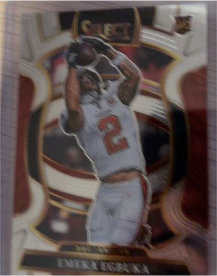 2025 Panini Select #37 Emeka Egbuka Concourse Rookie — front