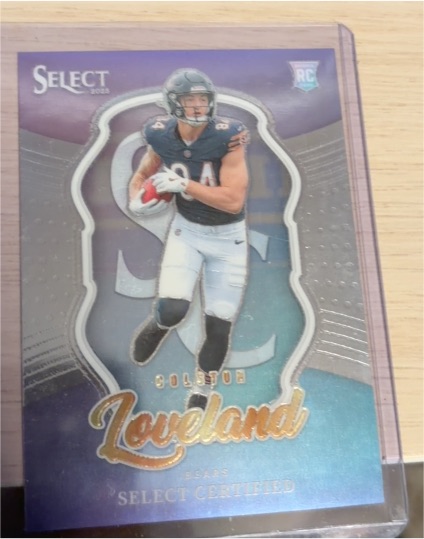 2025 Panini Select #6 Colston Loveland — front