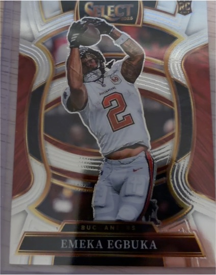 2025 Panini Select #37 Emeka Egbuka — front