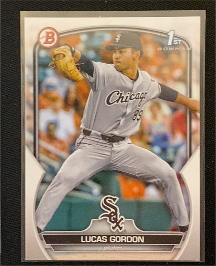 2023 Bowman Draft #BD-126 Lucas Gordon — front