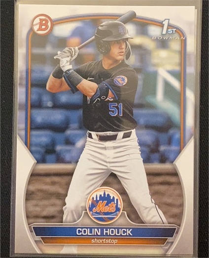 2023 Bowman Draft #BD-175 Colin Houck — front